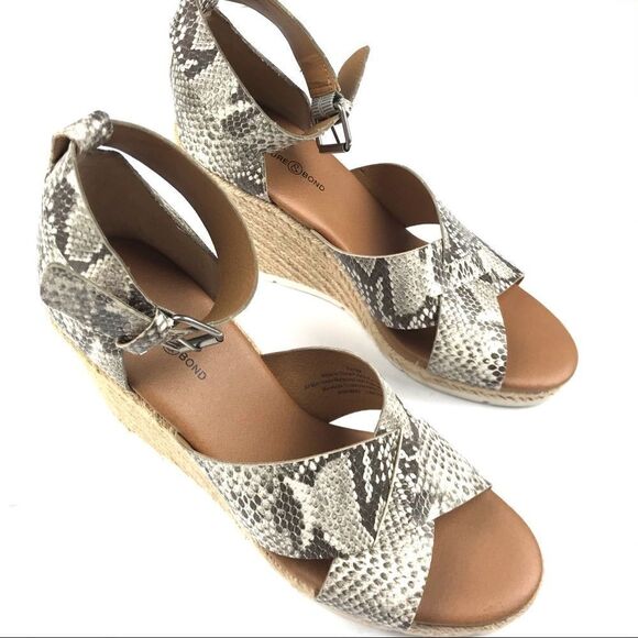 Treasure & Bond Poppy Espadrille Wedge Sandals Size 9 - Picture 2 of 10